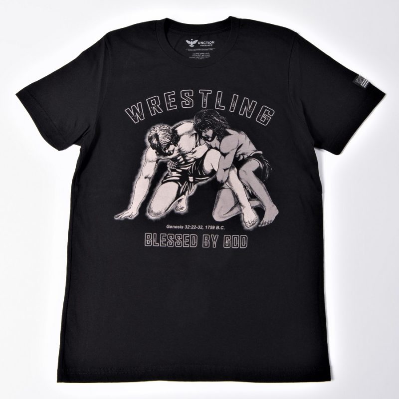 Jacob Wrestling Angel T-Shirt. Unctionclothing.com