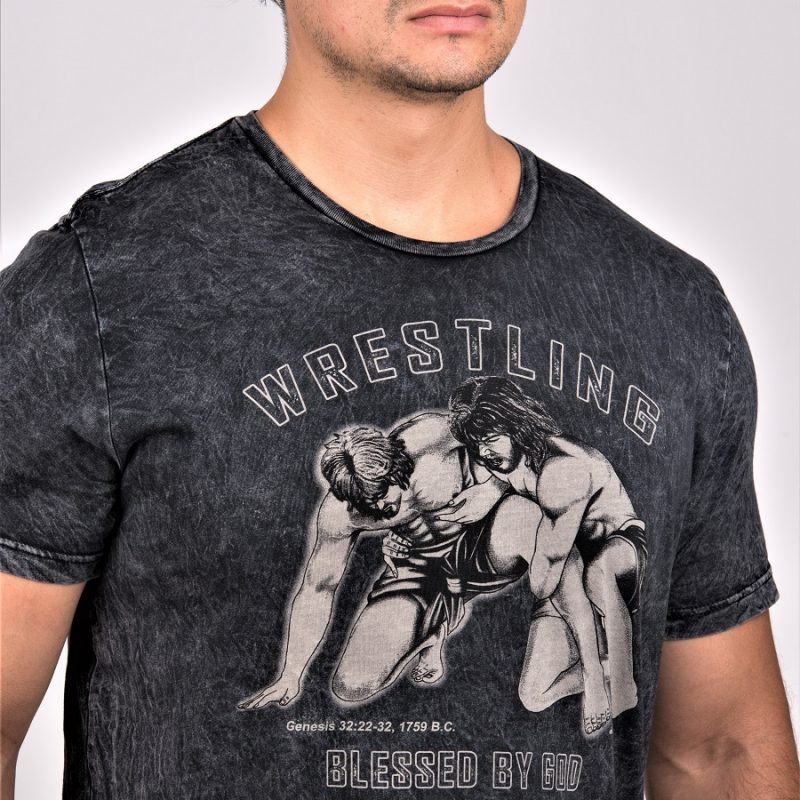 Jacob Wrestling Angel T-Shirt. Unctionclothing.com